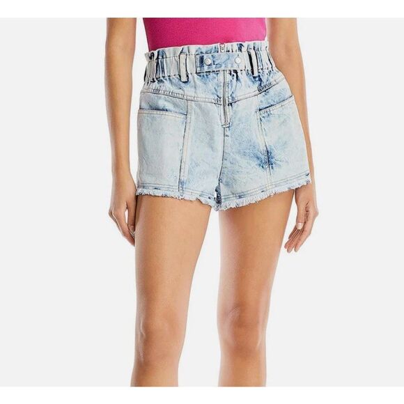 Sea NY Birdie Bleached Denim Shorts Size 8 NWOT - Picture 13 of 13